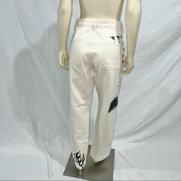 Civil Regime Mens Patchwork Utility Pant - Picture 2 of 4